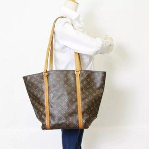 Auth Louis Vuitton Shopping Sac tote monogram